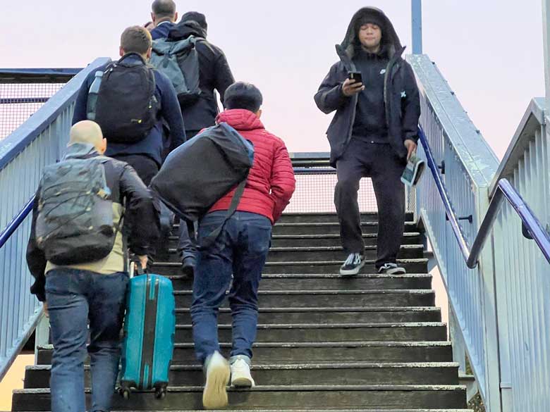 St Johns Station Steps